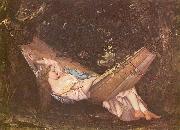 Gustave Courbet hammock USA oil painting artist